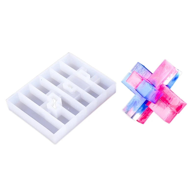 652F DIY Crafts Casting Tools Luban Lock Toys Epoxy Resin Mold Jigsaw Puzzle Silicone Mould
652F DIY Crafts Casting Tools Luban Lock Toys Epoxy Resin Mold Jigsaw Puzzle Silicone Mould