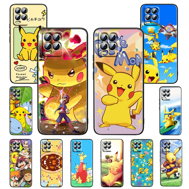Anime Cartoon Pikachu For OPPO Realme GT Neo Master Edition 9i 8 7 Pro C21S Narzo 30 Soft Silicone Black Phone Case Cover Fundas
Anime Cartoon Pikachu For OPPO Realme GT Neo Master Edition 9i 8 7 Pro C21S Narzo 30 Soft Silicone Black Phone Case Cover Fundas