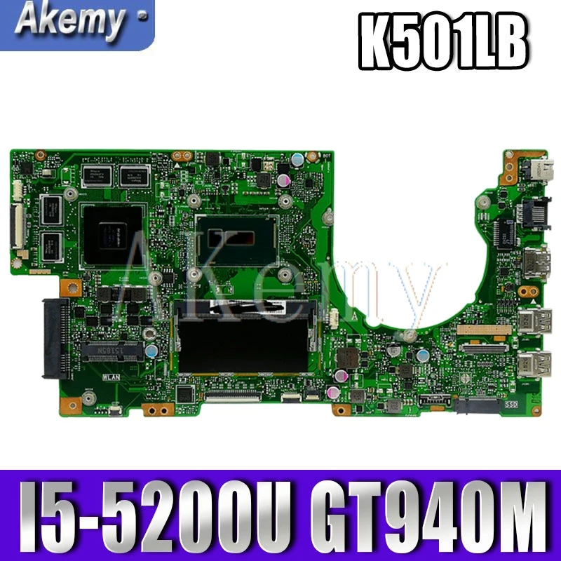 Материнская плата SAMXINNO для ноутбука Asus K501LB K501LX K501LN A501L K501L V505L
Материнская плата SAMXINNO для ноутбука Asus K501LB K501LX K501LN A501L K501L V505L