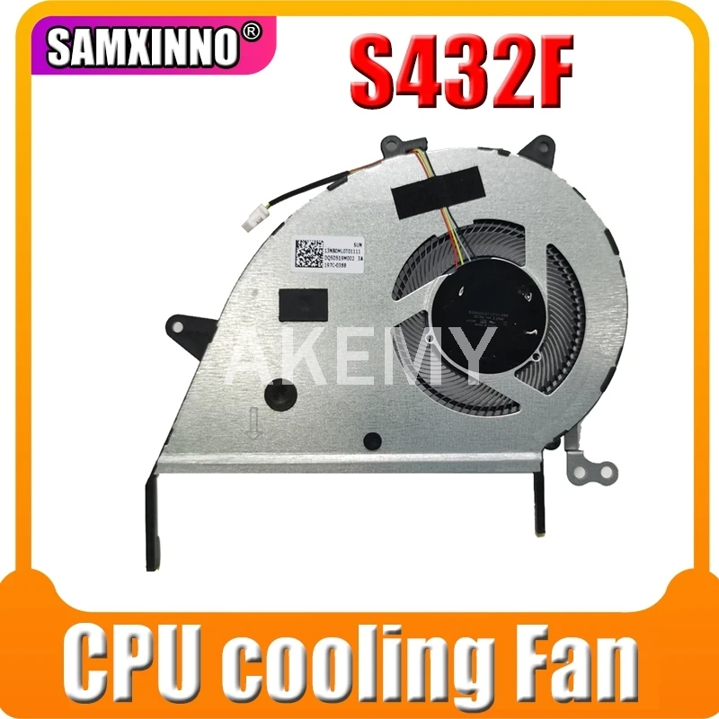 Akemy New Laptop Notebook CPU cooling Fan for Asus S432FL S432FA S432F 13NB01A0p01011
Akemy New Laptop Notebook CPU cooling Fan for Asus S432FL S432FA S432F 13NB01A0p01011