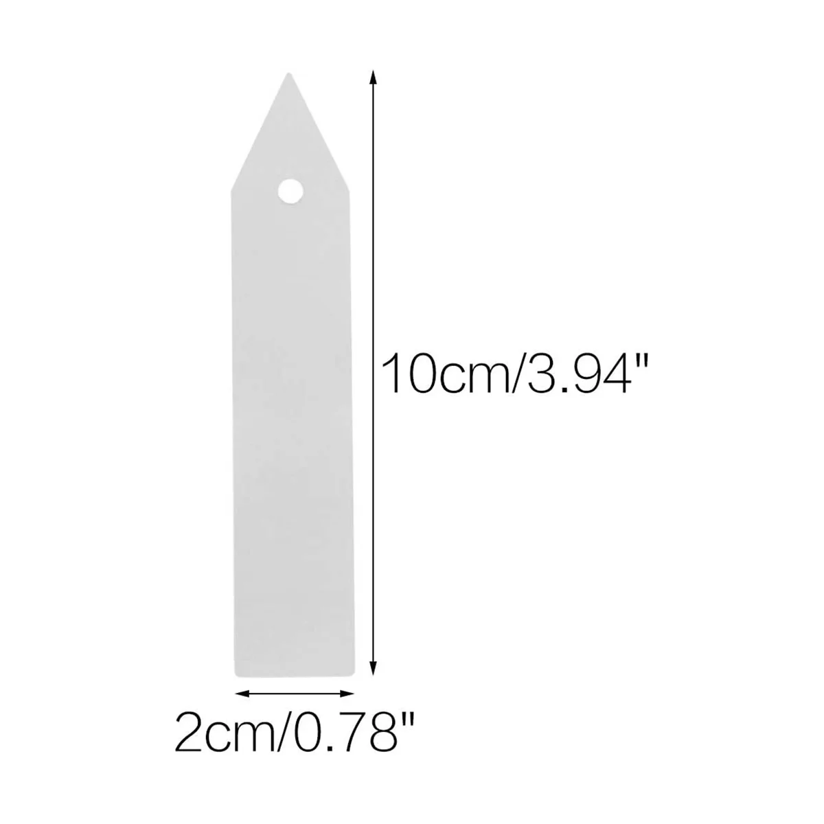 200 Pcs Plastic Plant Nursery Garden Labels Garden Stake Tags White 10X2Cm 
200 Pcs Plastic Plant Nursery Garden Labels Garden Stake Tags White 10X2Cm