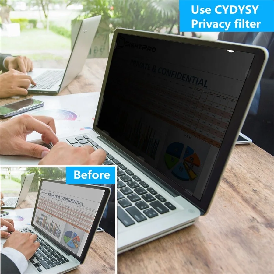 14 inch Privacy Filter Anti spy Screens protective film for 16:9 Laptop 310mm*174mm
14 inch Privacy Filter Anti spy Screens protective film for 16:9 Laptop 310mm*174mm