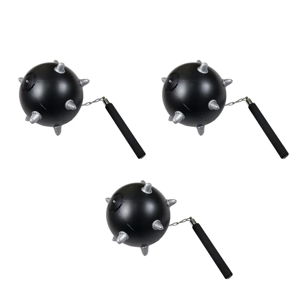 3 Pcs Inflatable Meteor Hammer Halloween Props Hammers Toys Barbed Balls Air Pvc Performance Child Party Games
3 Pcs Inflatable Meteor Hammer Halloween Props Hammers Toys Barbed Balls Air Pvc Performance Child Party Games