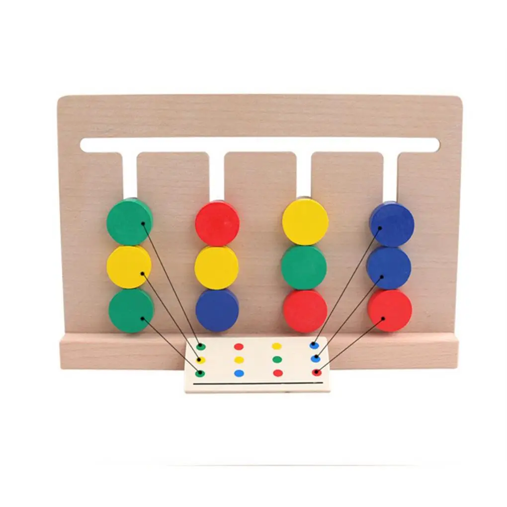 Kids Colors Sorting Toys Boys Interesting Colorful Wood Logical Thinking Matching Game Educational Toy Gift Learning Plaything
Kids Colors Sorting Toys Boys Interesting Colorful Wood Logical Thinking Matching Game Educational Toy Gift Learning Plaything