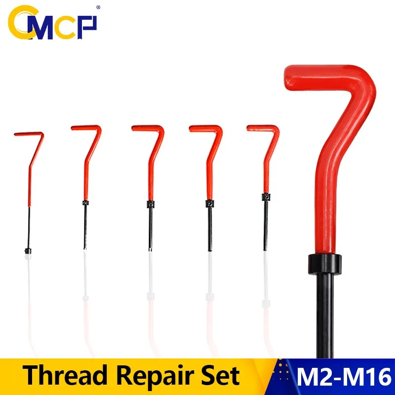 CMCP Thread Repair Set Metric M2-M16 For Restoring Damaged Threads Repair Tools Screw Thread Inserts
CMCP Thread Repair Set Metric M2-M16 For Restoring Damaged Threads Repair Tools Screw Thread Inserts