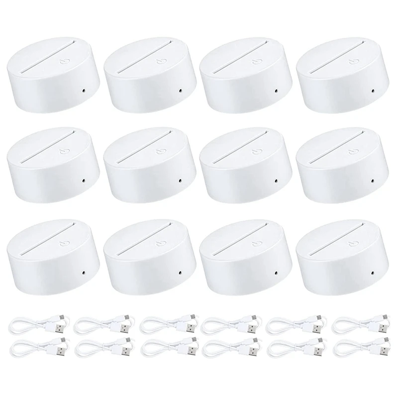 HOT 12 Pcs 7 Colors Touch Lamp Base For 3D Cartoon Anime Otaku Night Light LED Lamp Holder For Acrylic
HOT 12 Pcs 7 Colors Touch Lamp Base For 3D Cartoon Anime Otaku Night Light LED Lamp Holder For Acrylic