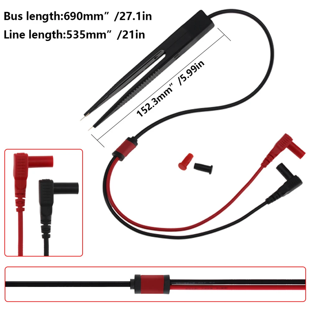 1pcs SMD Patch LCR Test Pen Universal Terminal Electric Test Pen Multi-use Test Clip For Electronic Components Measure
1pcs SMD Patch LCR Test Pen Universal Terminal Electric Test Pen Multi-use Test Clip For Electronic Components Measure
