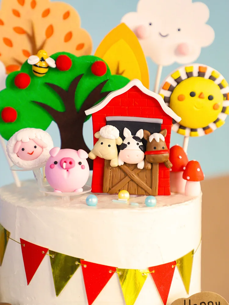 DIY birthday party bake cake decorations Little doll cake non-woven flag ls accessories for The child
DIY birthday party bake cake decorations Little doll cake non-woven flag ls accessories for The child