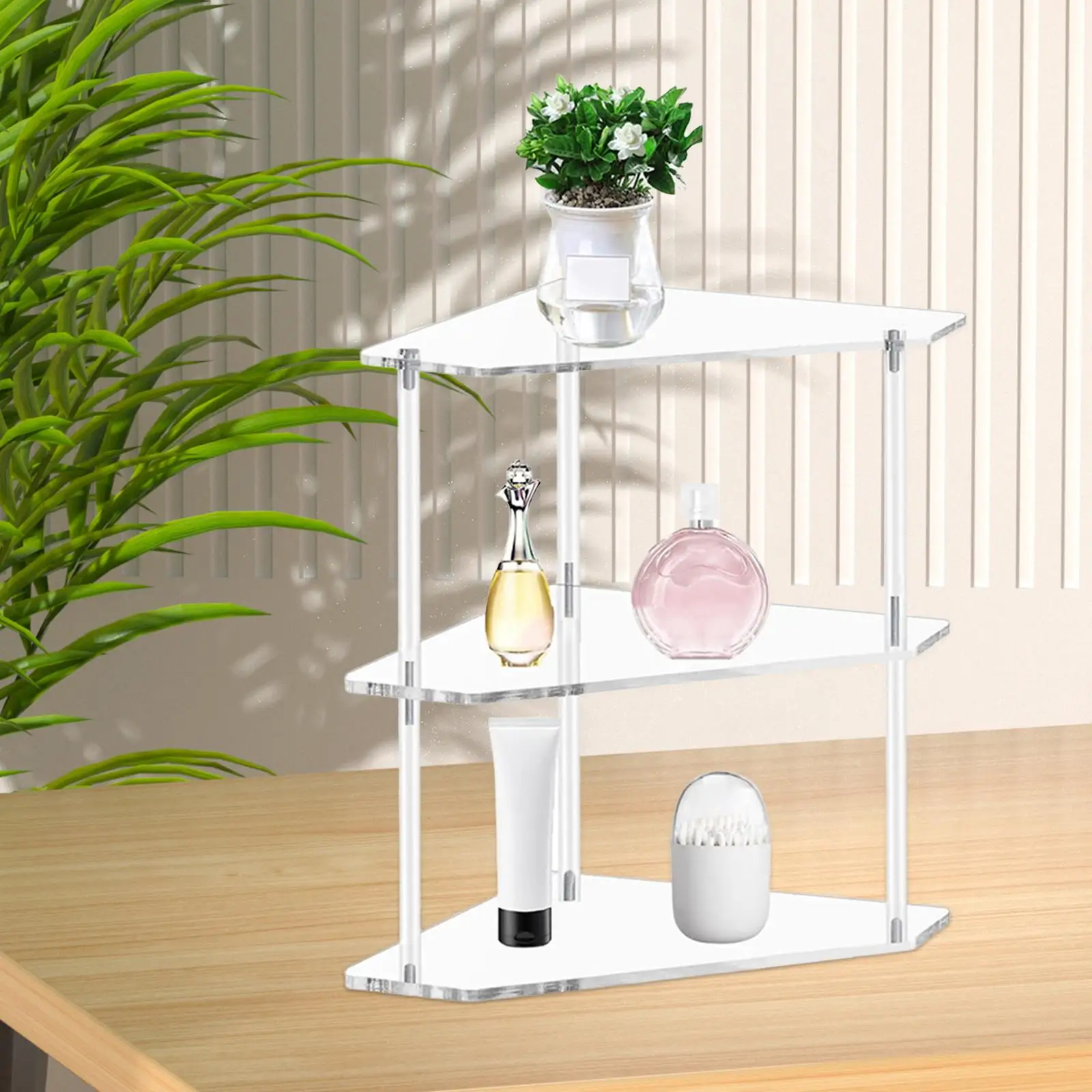 Corner Bathroom Organizer Cosmetic Desktop Display 3 Tiers Shower Corner Shelf for Desktop Toilet Home Kitchen Dresser
Corner Bathroom Organizer Cosmetic Desktop Display 3 Tiers Shower Corner Shelf for Desktop Toilet Home Kitchen Dresser