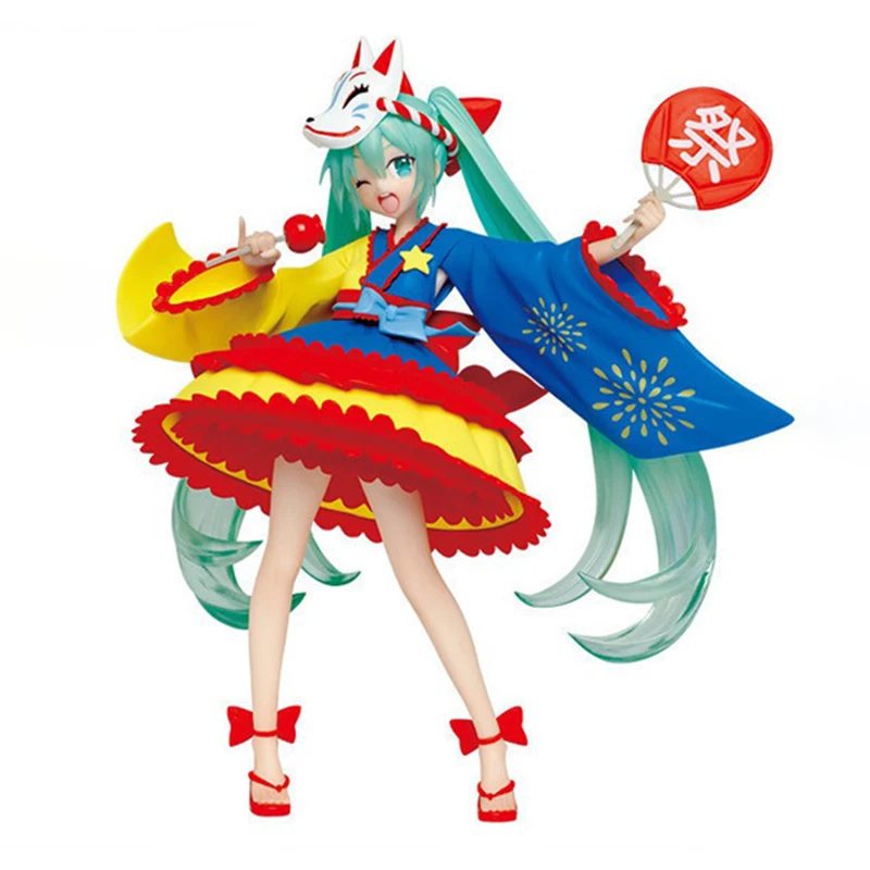 Anime Figure Hatsune Miku Toy Cartoon Movie Peripheral Cute Doll Japanese Summer Festival Action Figuras Toys For Kids Gift
Anime Figure Hatsune Miku Toy Cartoon Movie Peripheral Cute Doll Japanese Summer Festival Action Figuras Toys For Kids Gift