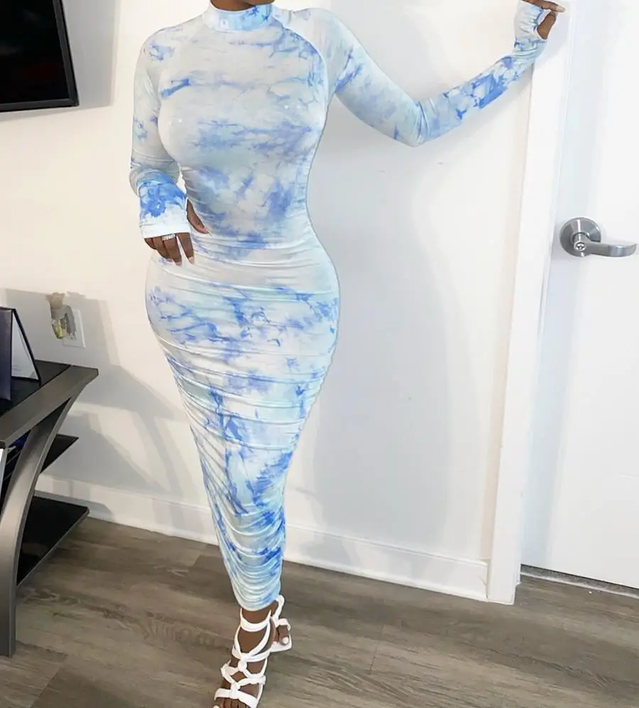 Plus Size Tie Dye Stacked Turtleneck Maxi Women Dress 2022 Fashion Skinny Bodycon Dress For Women Sexy Clubwear Mini Dresses
Plus Size Tie Dye Stacked Turtleneck Maxi Women Dress 2022 Fashion Skinny Bodycon Dress For Women Sexy Clubwear Mini Dresses