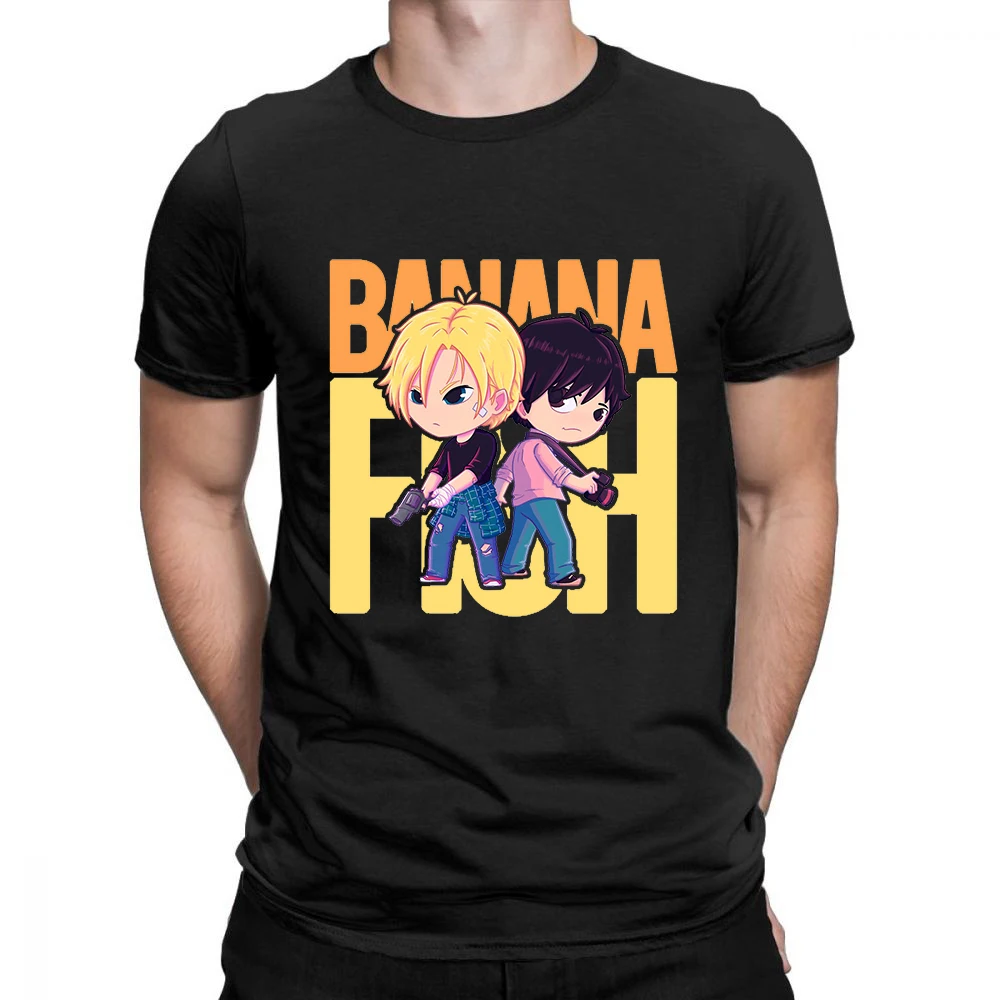 Banana Fish T-Shirt Men O Neck cool summer T Shirts Short Sleeve Tees fashion Tops
Banana Fish T-Shirt Men O Neck cool summer T Shirts Short Sleeve Tees fashion Tops