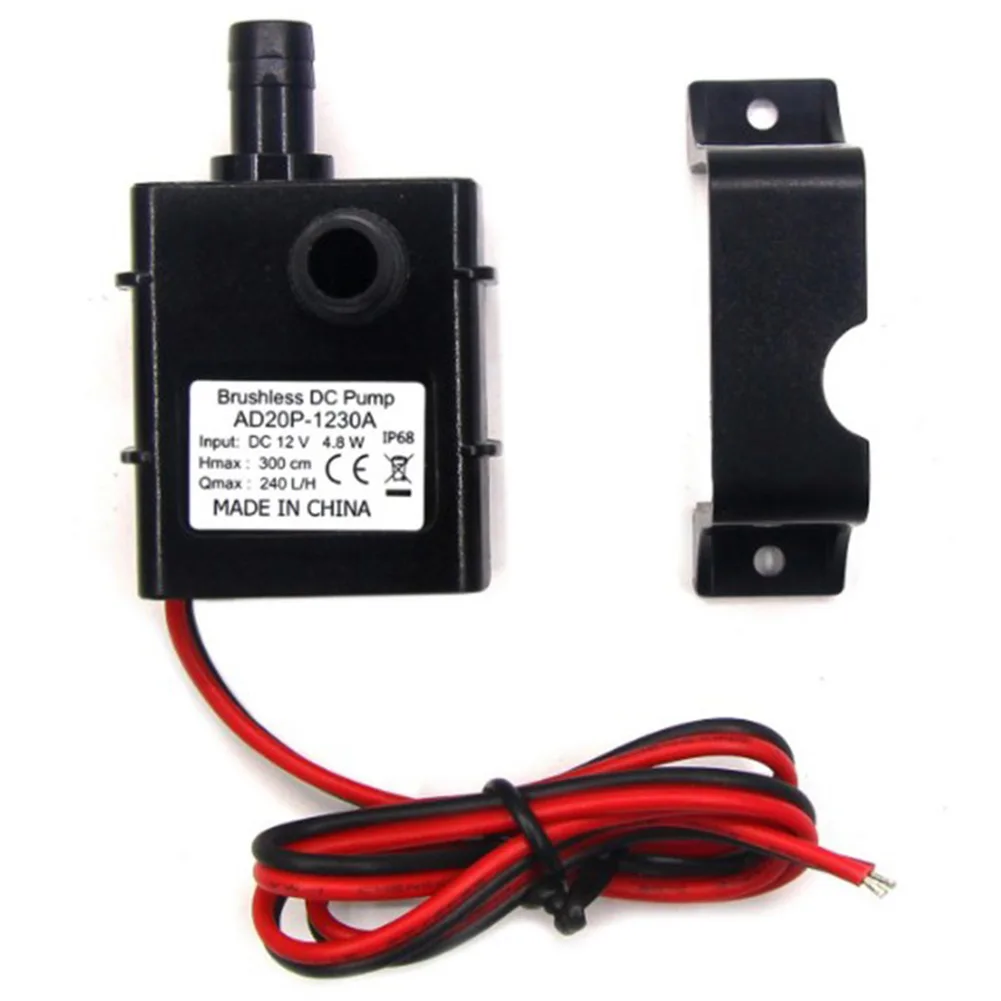 DC 12V 240L / H Waterproof Mini Water Pump Water-Cooled Heat Dissipation Brushless Cooling Water Pump Fountain Aquarium Pumps
DC 12V 240L / H Waterproof Mini Water Pump Water-Cooled Heat Dissipation Brushless Cooling Water Pump Fountain Aquarium Pumps