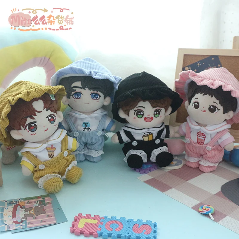 Doll Clothes for 15cm/20cm Idol Dolls Accessories Plush Doll's Clothing Cute muticorlor Suit Stuffed Toy Dolls Outfit Handemade
Doll Clothes for 15cm/20cm Idol Dolls Accessories Plush Doll's Clothing Cute muticorlor Suit Stuffed Toy Dolls Outfit Handemade