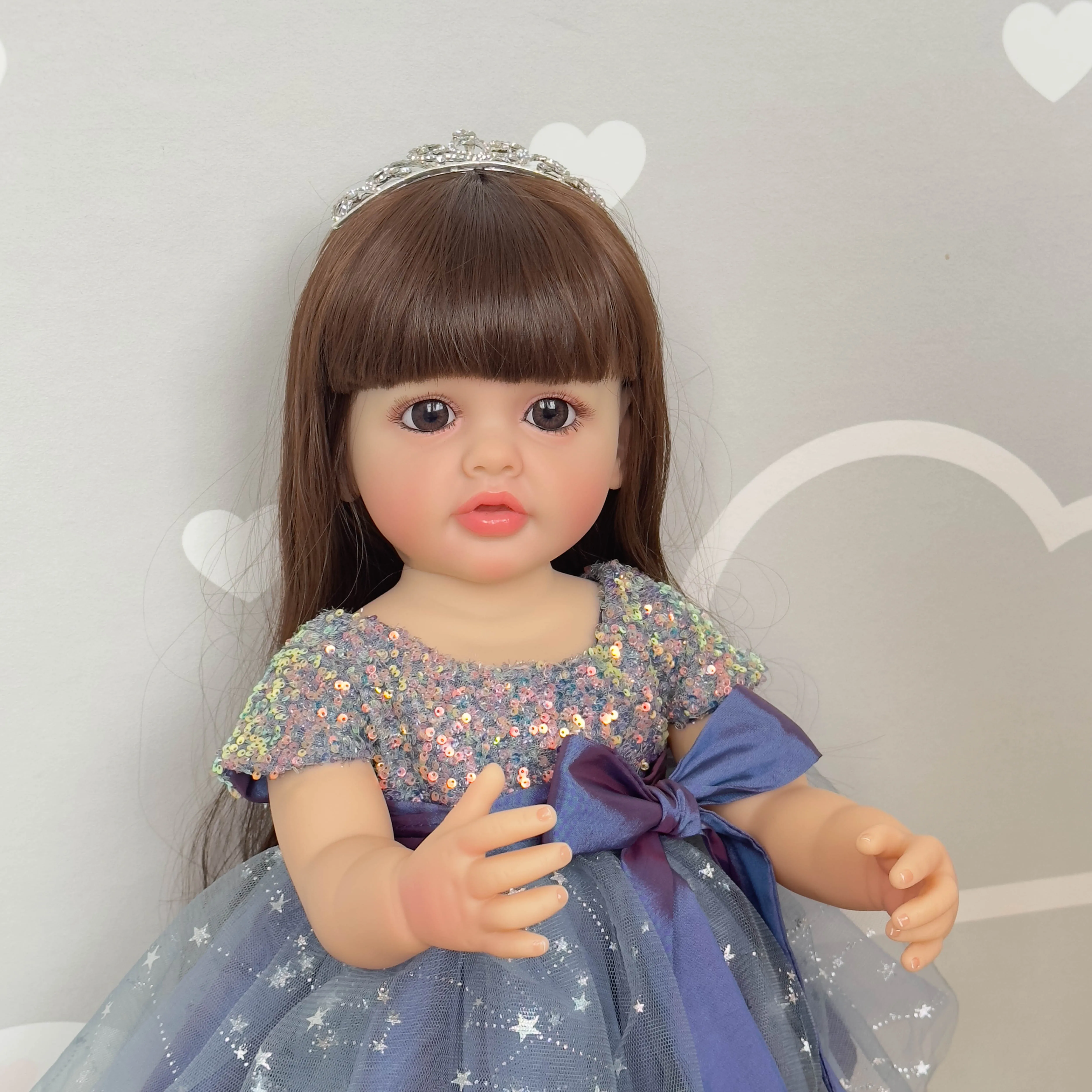 Genuine New Princess Dress Doll Long Hair Dressing Dressing and Dressing, Creative Gift for Family Dolls
Genuine New Princess Dress Doll Long Hair Dressing Dressing and Dressing, Creative Gift for Family Dolls