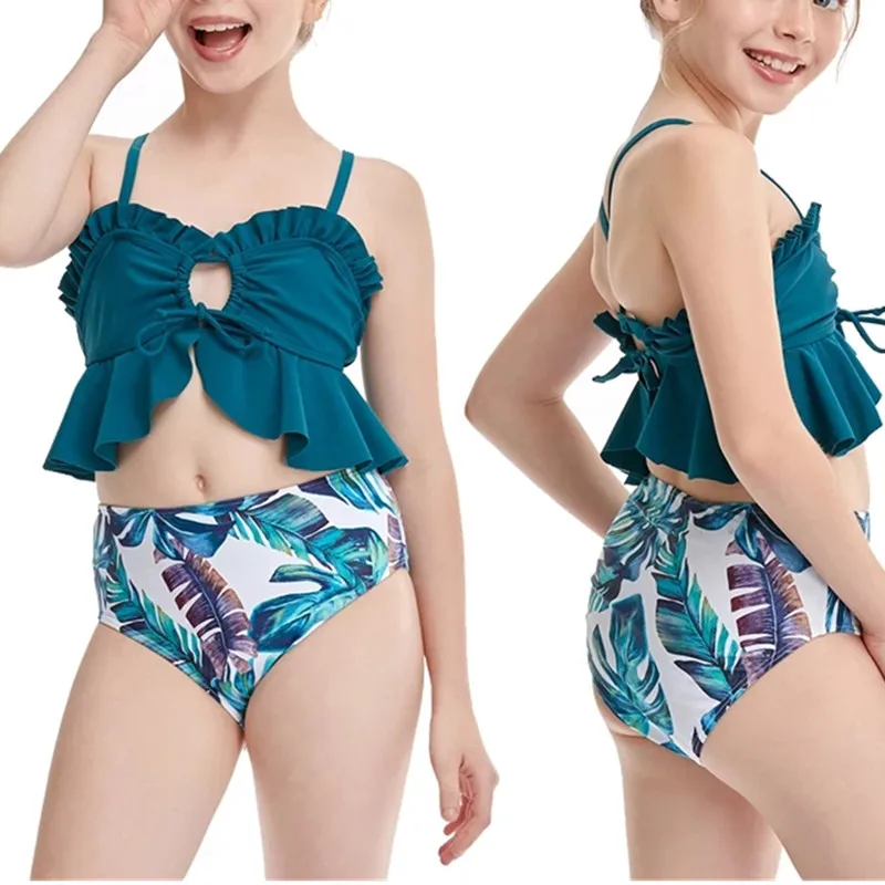 Child Kids Baby Girls Bikini 2022 Two Piece Swimsuit Print Children's Swimwear High Waist Summer Beachwear Swim Suit Hot Biquini
Child Kids Baby Girls Bikini 2022 Two Piece Swimsuit Print Children's Swimwear High Waist Summer Beachwear Swim Suit Hot Biquini
