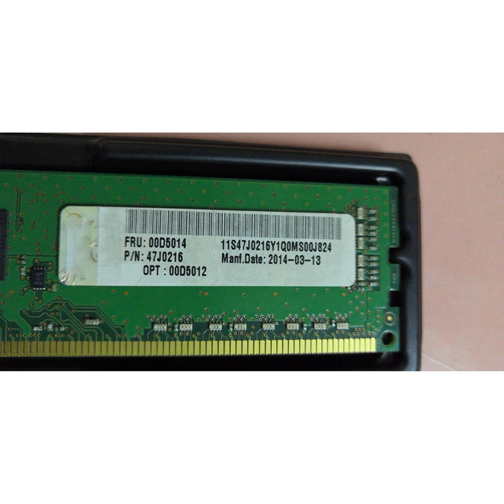 For IBM RAM 00D5012 00D5014 47J0216 4GB DDR3 1600 ECC Server Memory High Quality Fast Ship
For IBM RAM 00D5012 00D5014 47J0216 4GB DDR3 1600 ECC Server Memory High Quality Fast Ship