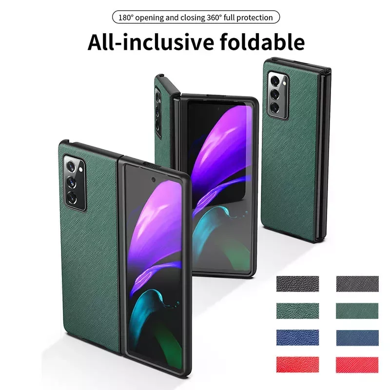 Ультратонкий кожаный чехол-книжка с полной защитой для Galaxy Z Fold2 SM F916 Galaxy Z
Ультратонкий кожаный чехол-книжка с полной защитой для Galaxy Z Fold2 SM F916 Galaxy Z