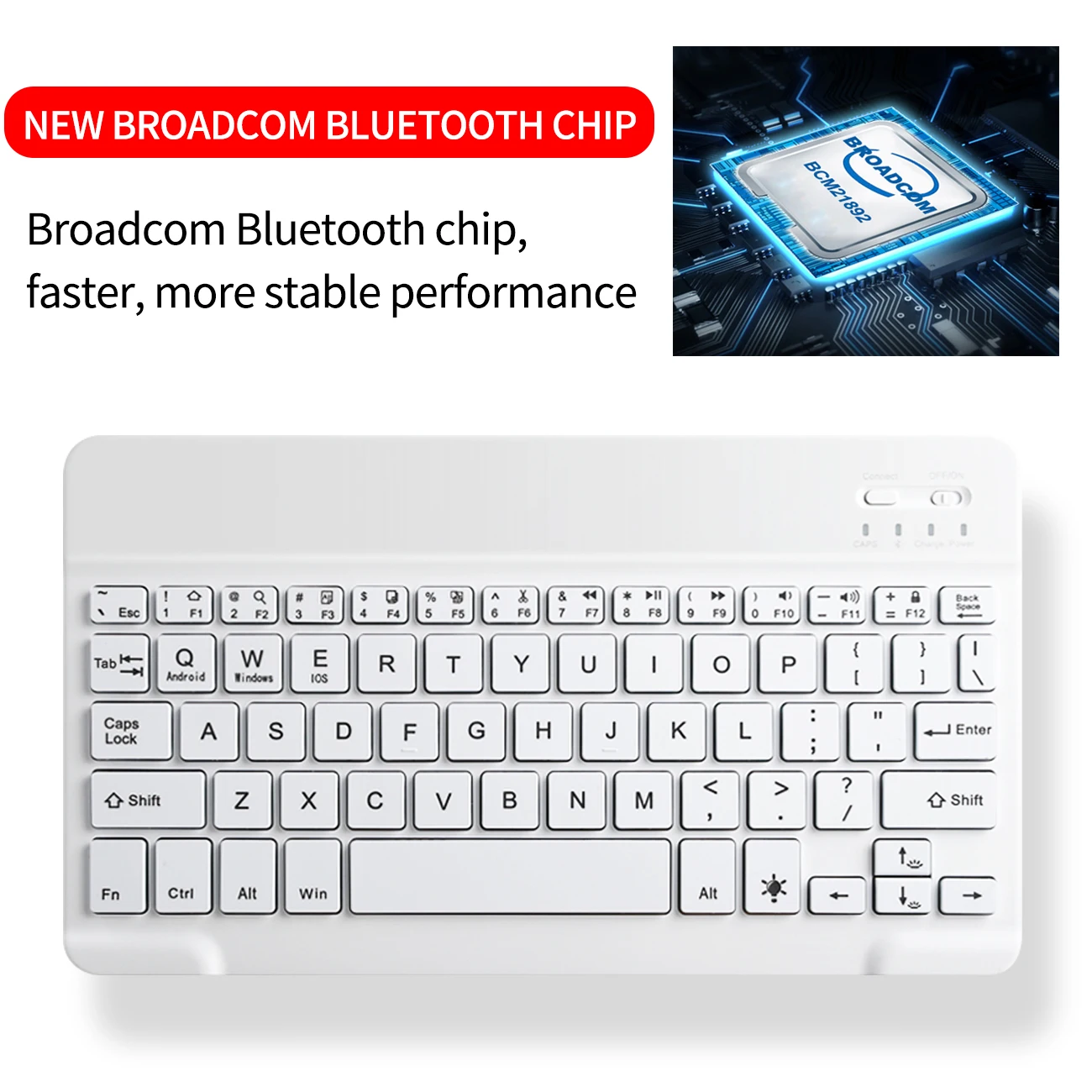 For iPad Keyboard With Touchpad Bluetooth-compatible Wireless Keyboard For iPad Pro Air for Xiaomi Lenovo Tablet Android Windows
For iPad Keyboard With Touchpad Bluetooth-compatible Wireless Keyboard For iPad Pro Air for Xiaomi Lenovo Tablet Android Windows