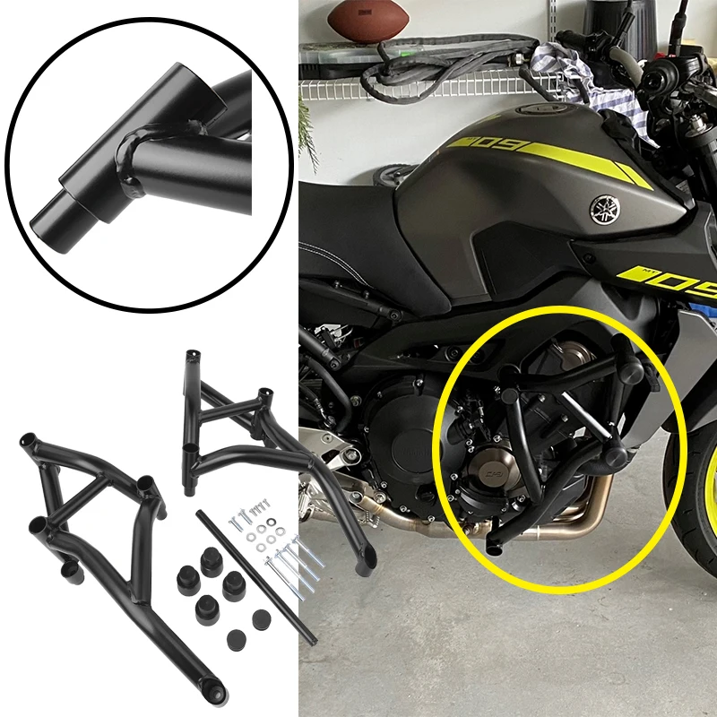 MTKRACING For YAMAHA MT-09 mt-09 2017-2020 Motorcycle Bumper Engine Guard Crash Bar Frame Protector
MTKRACING For YAMAHA MT-09 mt-09 2017-2020 Motorcycle Bumper Engine Guard Crash Bar Frame Protector