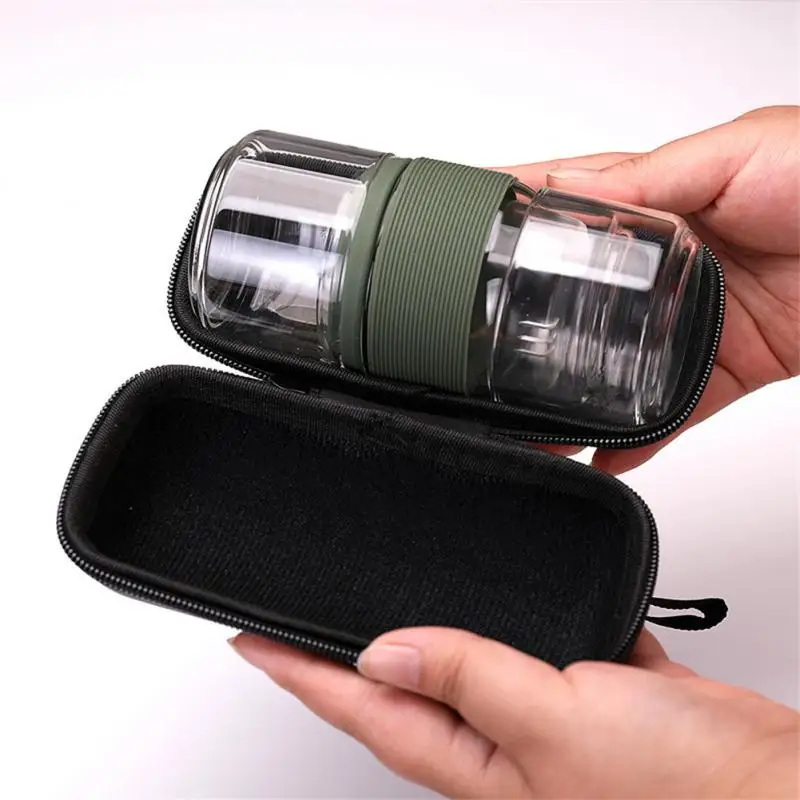 Black High Borosilicate Glass Tea Cup 1 Pot 4 Cups Travel Tea Set with Outdoor Portable Bag Teapot Removable Filter Tea Cup
Black High Borosilicate Glass Tea Cup 1 Pot 4 Cups Travel Tea Set with Outdoor Portable Bag Teapot Removable Filter Tea Cup