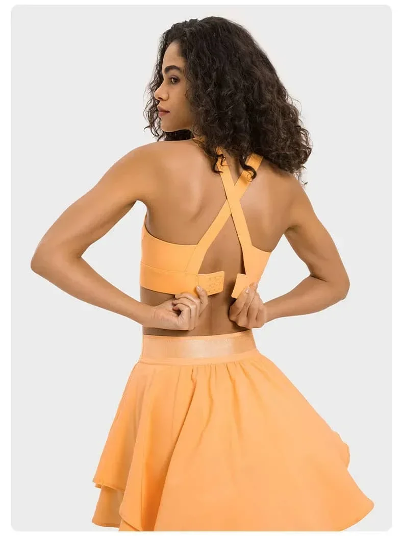 Lulu заменяет этот u-образный шейный перекрестный бюстгальтер Envital, который поддерживает вас во время любых тренировок
Lulu заменяет этот u-образный шейный перекрестный бюстгальтер Envital, который поддерживает вас во время любых тренировок