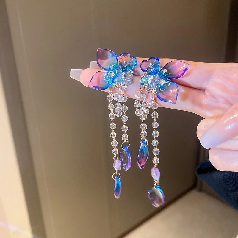 dried flower eardrop earrings cute girls piercing pendant making materials france side earing fashion jewelr exquisite shape
dried flower eardrop earrings cute girls piercing pendant making materials france side earing fashion jewelr exquisite shape