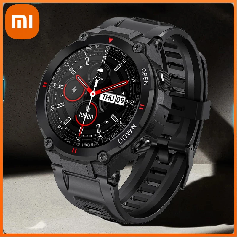 Xiaomi Smart Watch Men Sports Fitness Bluetooth Call Multifunction Music Control Alarm Clock Reminder Men Smartwatch For Phone 
Xiaomi Smart Watch Men Sports Fitness Bluetooth Call Multifunction Music Control Alarm Clock Reminder Men Smartwatch For Phone