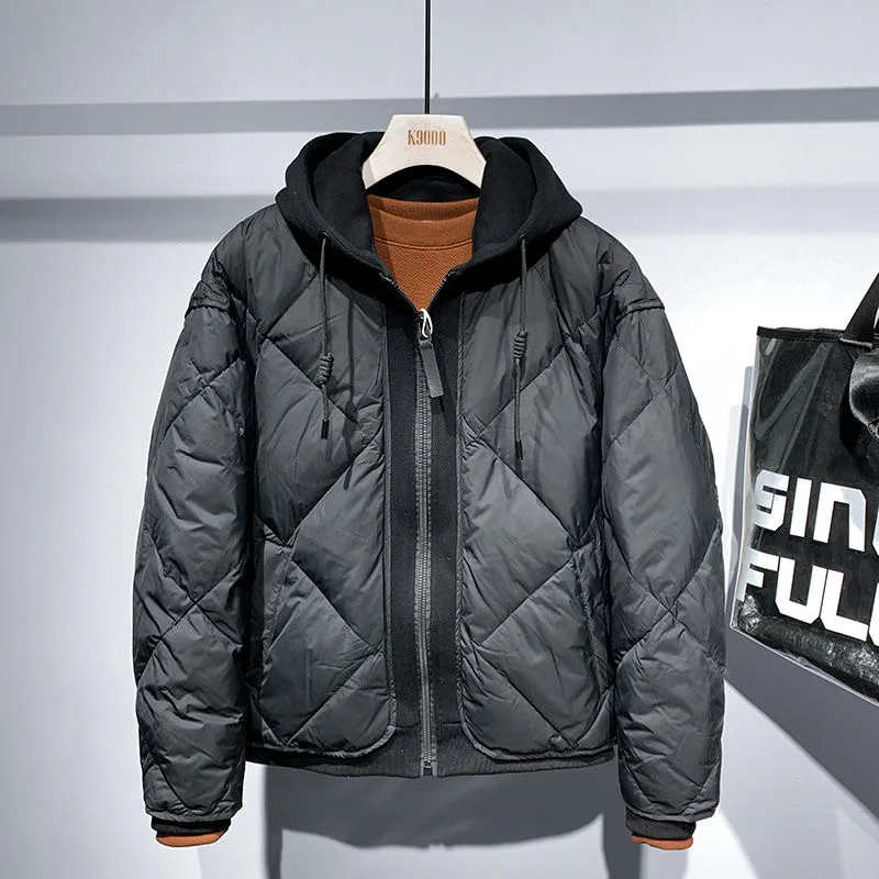 2023 Winter Golf Wear Men Fashionable and Casual High Necked Hooded Men's Two-piece Golf Jacket Men's Golf Apparel 한국골프웨어
2023 Winter Golf Wear Men Fashionable and Casual High Necked Hooded Men's Two-piece Golf Jacket Men's Golf Apparel 한국골프웨어