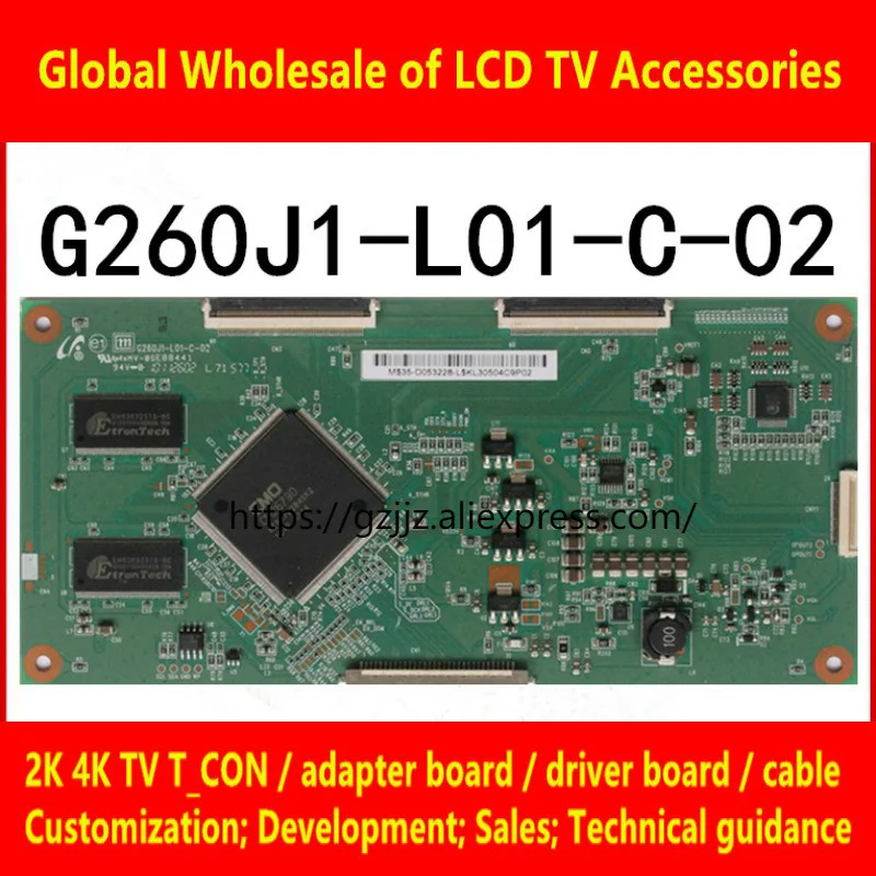 T_ Con brand new Chimei g260j1-l01-c-02 logic board is measured and delivered with a warranty of 120 days
T_ Con brand new Chimei g260j1-l01-c-02 logic board is measured and delivered with a warranty of 120 days