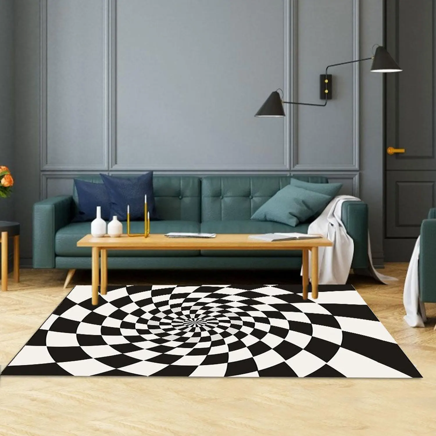3d Printed Carpet Luxury Carpet Floor Mat Rug White Black Abstract Geometric Optical Illusion Living Room Bedroom Rug
3d Printed Carpet Luxury Carpet Floor Mat Rug White Black Abstract Geometric Optical Illusion Living Room Bedroom Rug