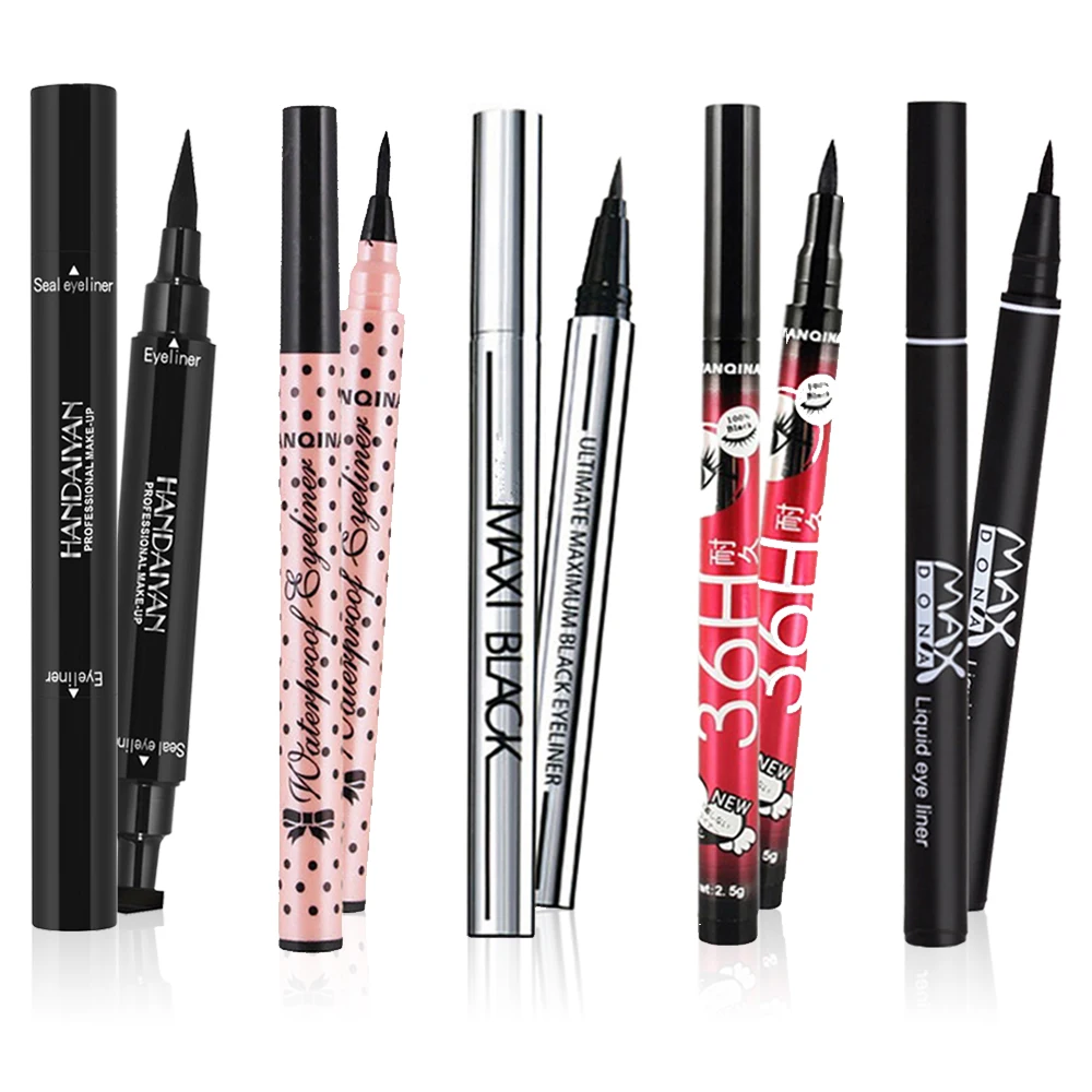 5 style of black liquid eyeliner shade brown make up eye liner pencil color eyeliner waterproof eyeliner eyes makeup stencil
5 style of black liquid eyeliner shade brown make up eye liner pencil color eyeliner waterproof eyeliner eyes makeup stencil
