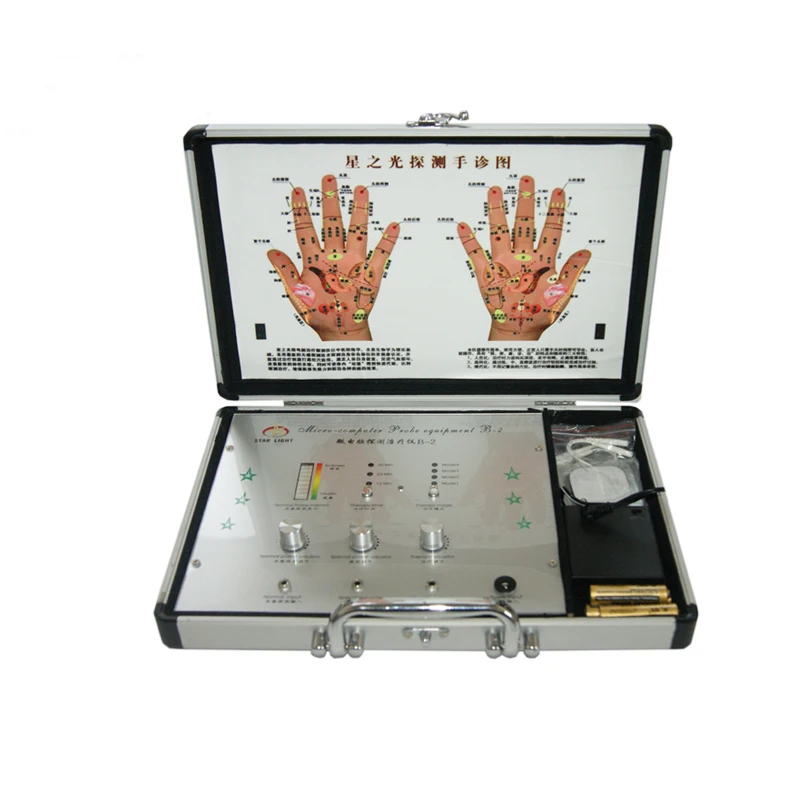 Hand meridian health care machine Acupoint Diagnosis Therapy Machine for blood circulation
Hand meridian health care machine Acupoint Diagnosis Therapy Machine for blood circulation