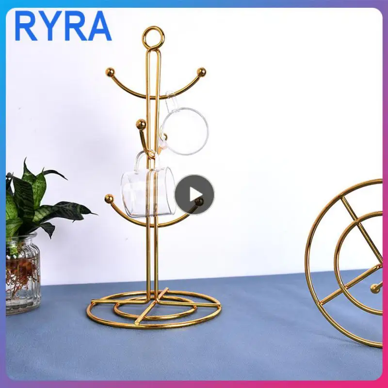 cup holder Simple and elegant Creative vacuum plating tree shape 4-layer coffee hanger rack househould Storage rack
cup holder Simple and elegant Creative vacuum plating tree shape 4-layer coffee hanger rack househould Storage rack
