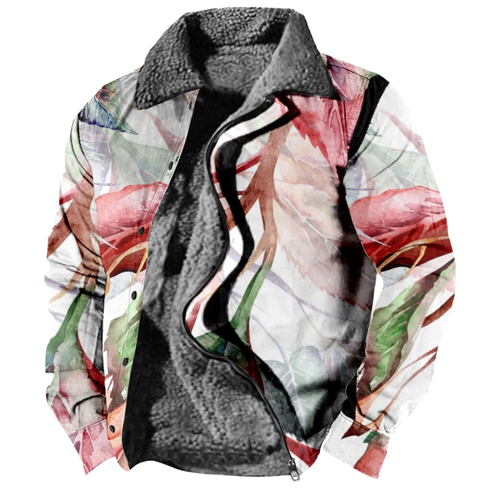 Fashion Jackets For Men Winter Halloween Print Fleece Warm Hooded Jacket Windproof Comfortable Button Thick Sweater 바람막이 남성
Fashion Jackets For Men Winter Halloween Print Fleece Warm Hooded Jacket Windproof Comfortable Button Thick Sweater 바람막이 남성