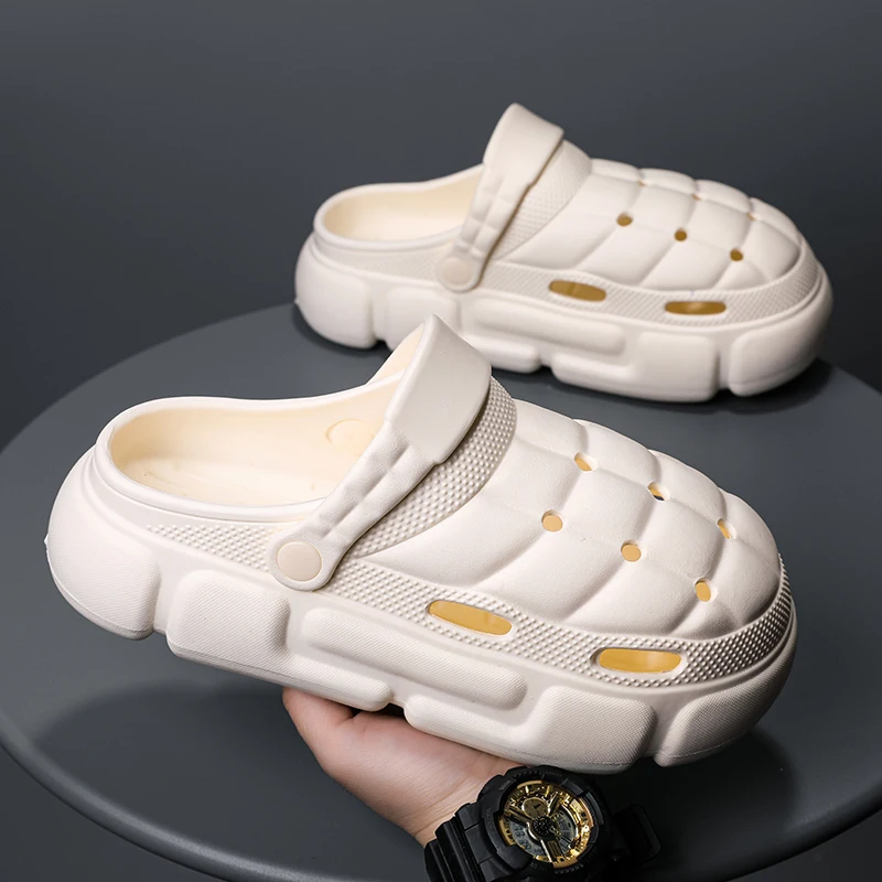 Brand 2023 Men Sandals Beach Comfortable Soft Bottom Slippers Clogs Outdoor Mens Casual Shoes Garden Shoes Mens Beach Sandals
Brand 2023 Men Sandals Beach Comfortable Soft Bottom Slippers Clogs Outdoor Mens Casual Shoes Garden Shoes Mens Beach Sandals