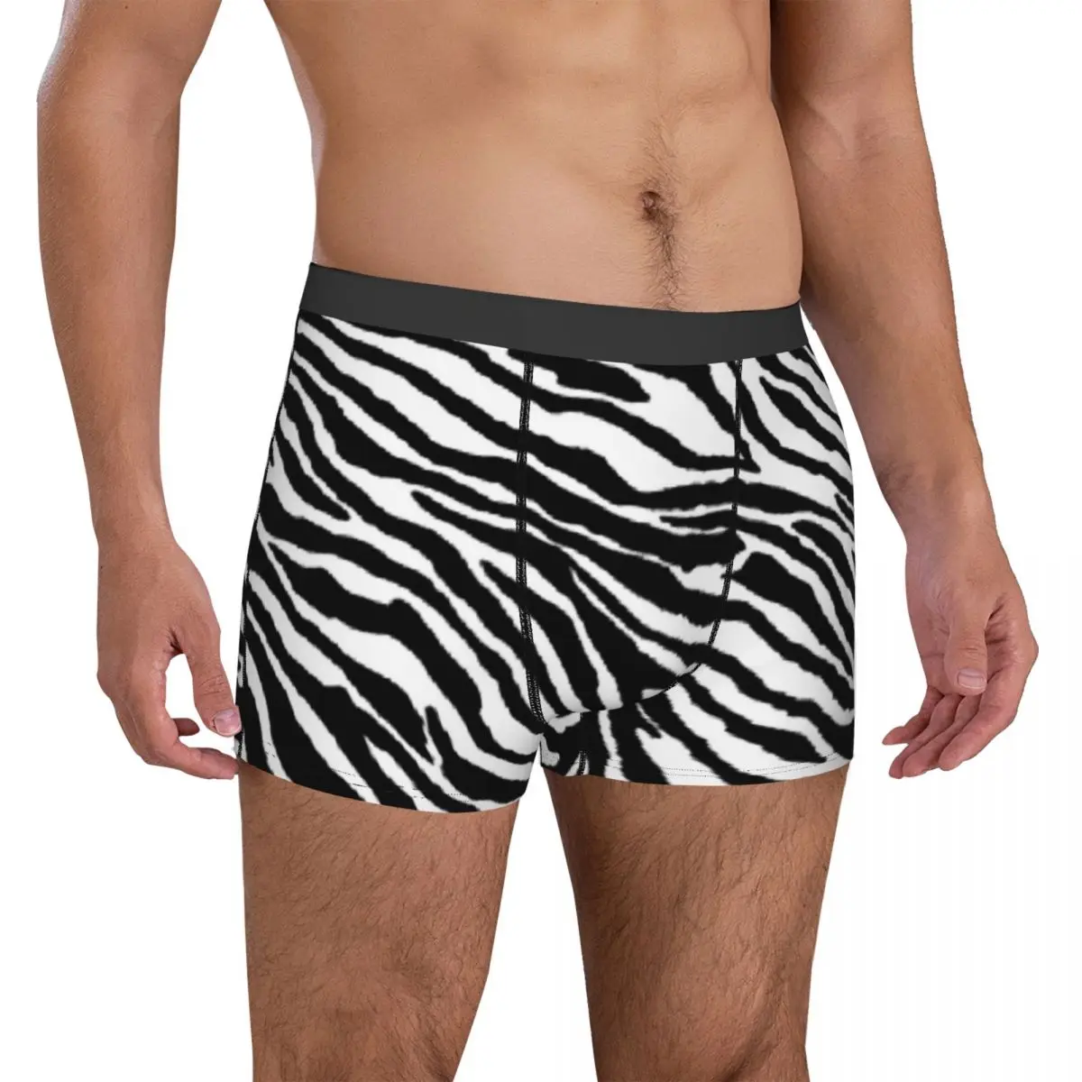 Zebra Skin Underwear Animal Print Male Underpants Printing Cute Trunk Trenky Boxer Brief Plus Size 2XL
Zebra Skin Underwear Animal Print Male Underpants Printing Cute Trunk Trenky Boxer Brief Plus Size 2XL
