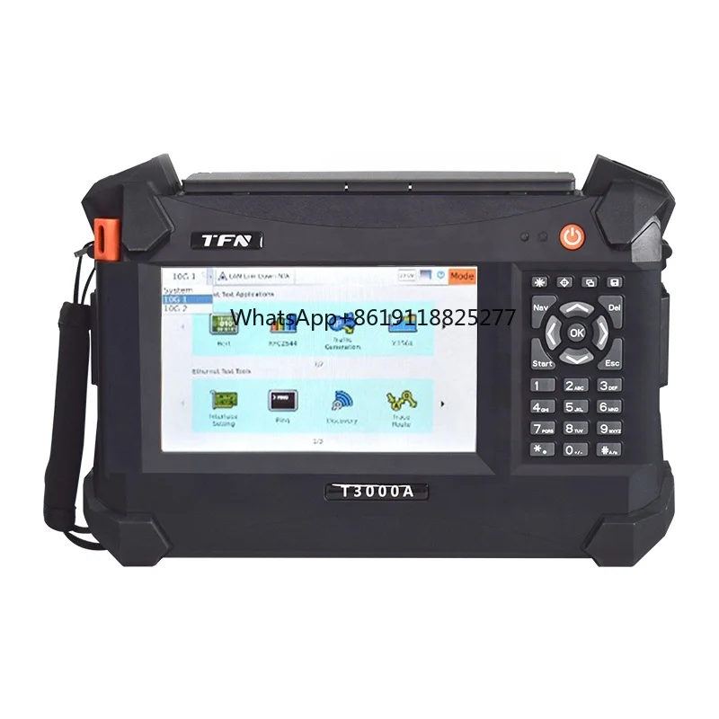 TFN T200K/T3000A на складе Многофункциональный сетевой анализатор RJ45 Тестер сетевого