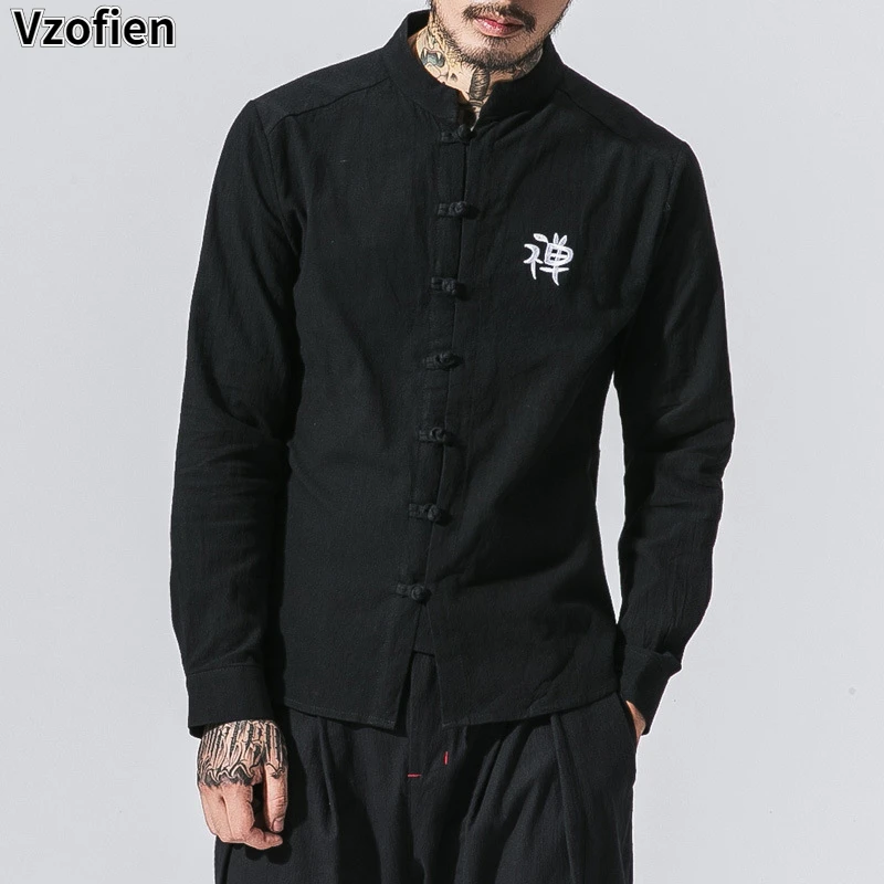 Traditional Chinese Clothing for Men Hanfu Tops Long Sleeve Vintage Oriental Ancient Casual Kung Fu Clothing Linen Tang Suit
Traditional Chinese Clothing for Men Hanfu Tops Long Sleeve Vintage Oriental Ancient Casual Kung Fu Clothing Linen Tang Suit