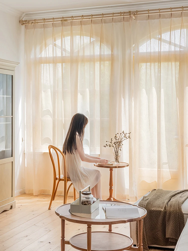 Japanese Minimalist Transparent Curtain Luxury Sun Protection Living Room Decoration Gauze Curtain Art Bedroom Curtains Занавес
Japanese Minimalist Transparent Curtain Luxury Sun Protection Living Room Decoration Gauze Curtain Art Bedroom Curtains Занавес