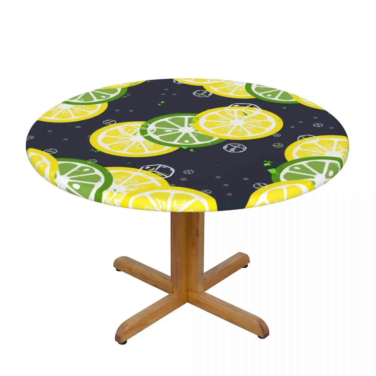 1Pc Waterproof Tablecloths Round Elastic Tablecloth Lemon And Lime Ice Cubes And Mint Leaves Table Cloth Cover Coffee Table Pad
1Pc Waterproof Tablecloths Round Elastic Tablecloth Lemon And Lime Ice Cubes And Mint Leaves Table Cloth Cover Coffee Table Pad