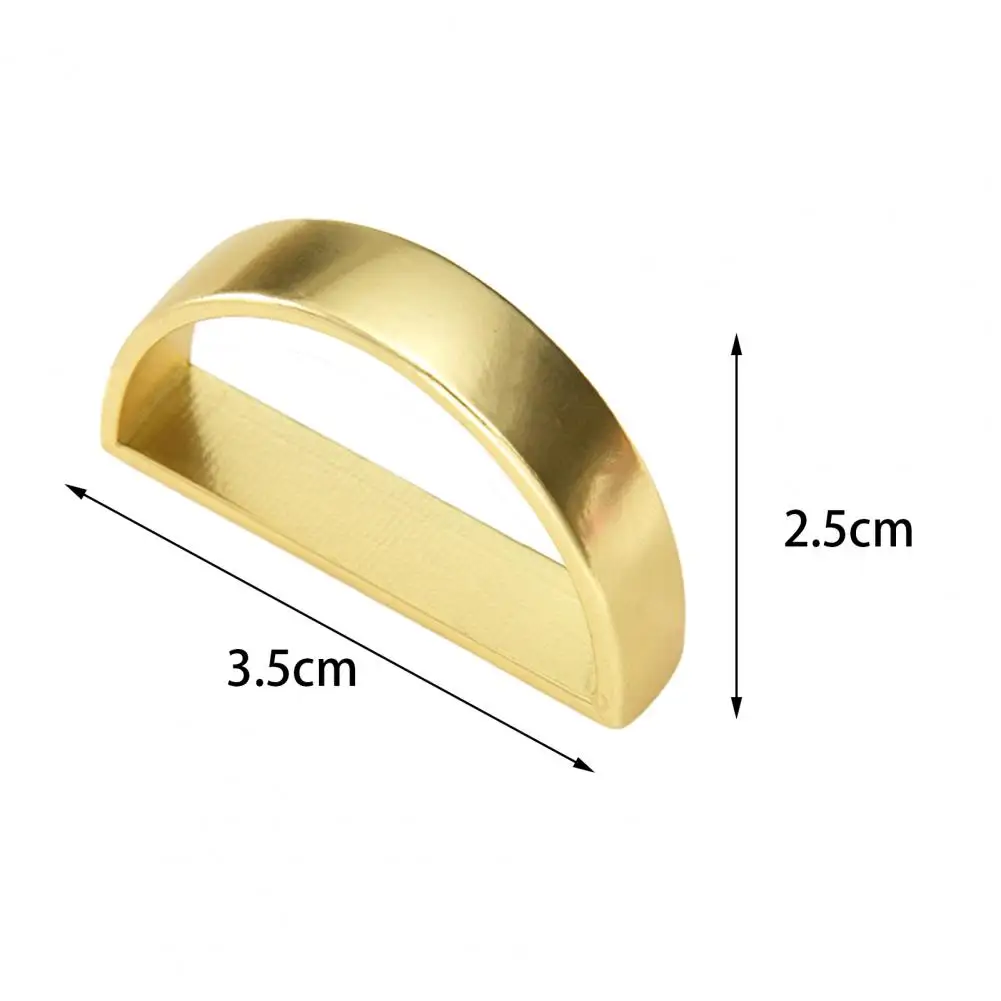 Napkin Wrap Rust-free High Gloss Corrosion Resistant Easy to Clean Half Round Napkin Holder Napkin Buckle Holding
Napkin Wrap Rust-free High Gloss Corrosion Resistant Easy to Clean Half Round Napkin Holder Napkin Buckle Holding