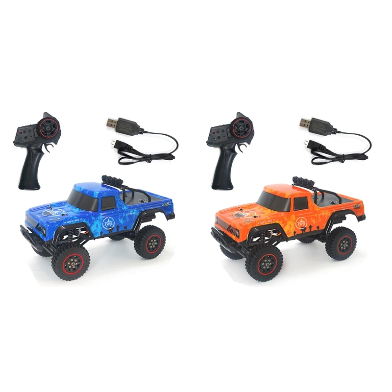 2.4G 1/18 Scale RTR RC Rock Crawler Car Off Road Climbing RC Vehicle Truck Remote Control Pickup RC Car Toy
2.4G 1/18 Scale RTR RC Rock Crawler Car Off Road Climbing RC Vehicle Truck Remote Control Pickup RC Car Toy