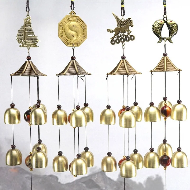 Wind Chimes 3/6 Copper Bells Outdoor Yard Garden Antique Bronze Windchimes Crafts Hanging Kids Room Home Decor Decoration Wall
Wind Chimes 3/6 Copper Bells Outdoor Yard Garden Antique Bronze Windchimes Crafts Hanging Kids Room Home Decor Decoration Wall