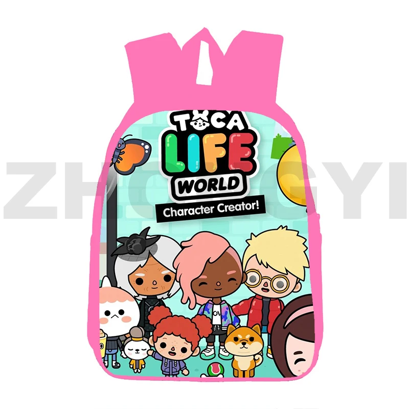 Рюкзак с 3d-рисунком из аниме Toca Life World Game, дорожный школьный ранец для подростков, школьный ранец для студентов, 12/16 дюйма, розовая сумка для книг, Детская милая сумка
Рюкзак с 3d-рисунком из аниме Toca Life World Game, дорожный школьный ранец для подростков, школьный ранец для студентов, 12/16 дюйма, розовая сумка для книг, Детская милая сумка