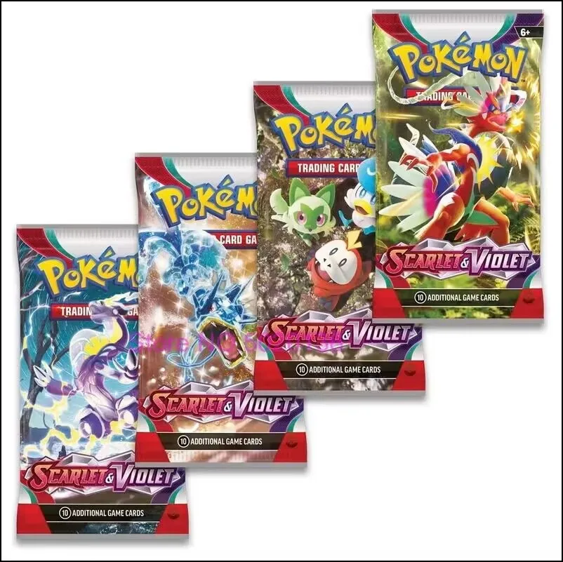Pokémon TCG: Scarlet & Violet Booster Display Box (36 Packs) Pokemon Game Card Kids Toys Drop Shipping 
Pokémon TCG: Scarlet & Violet Booster Display Box (36 Packs) Pokemon Game Card Kids Toys Drop Shipping