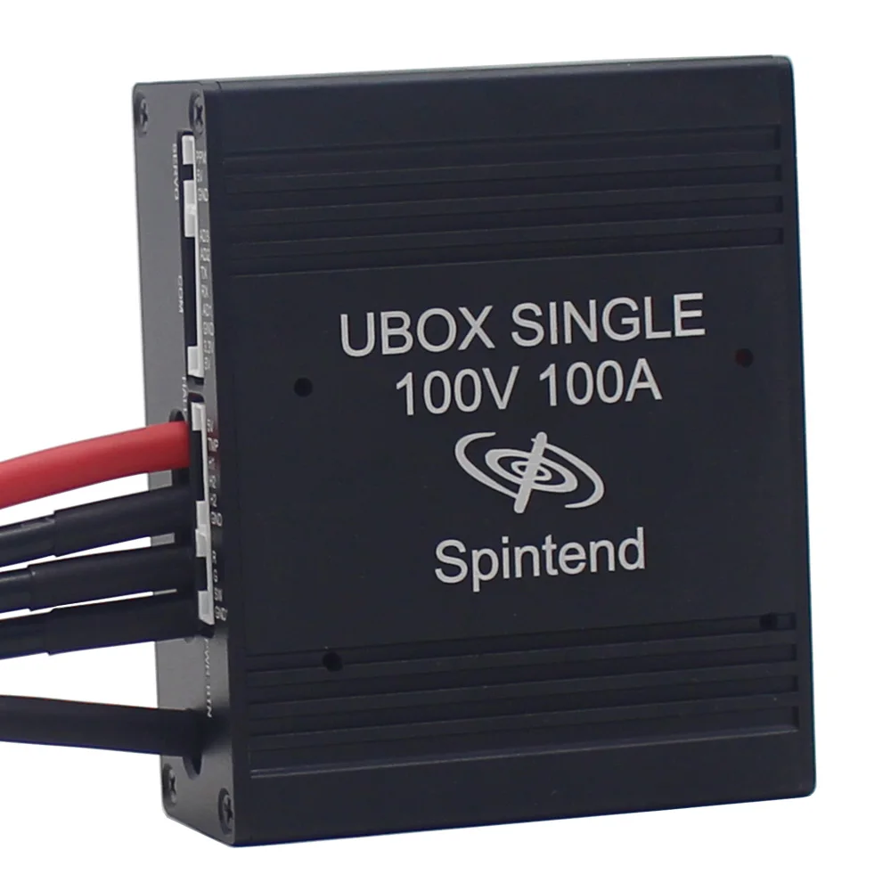 Single Ubox 100V 100A Motor Speed Controller Based on VESC with Aluminum Cooling Plate for Escooter Ebike Onewheel Skateboard 
Single Ubox 100V 100A Motor Speed Controller Based on VESC with Aluminum Cooling Plate for Escooter Ebike Onewheel Skateboard