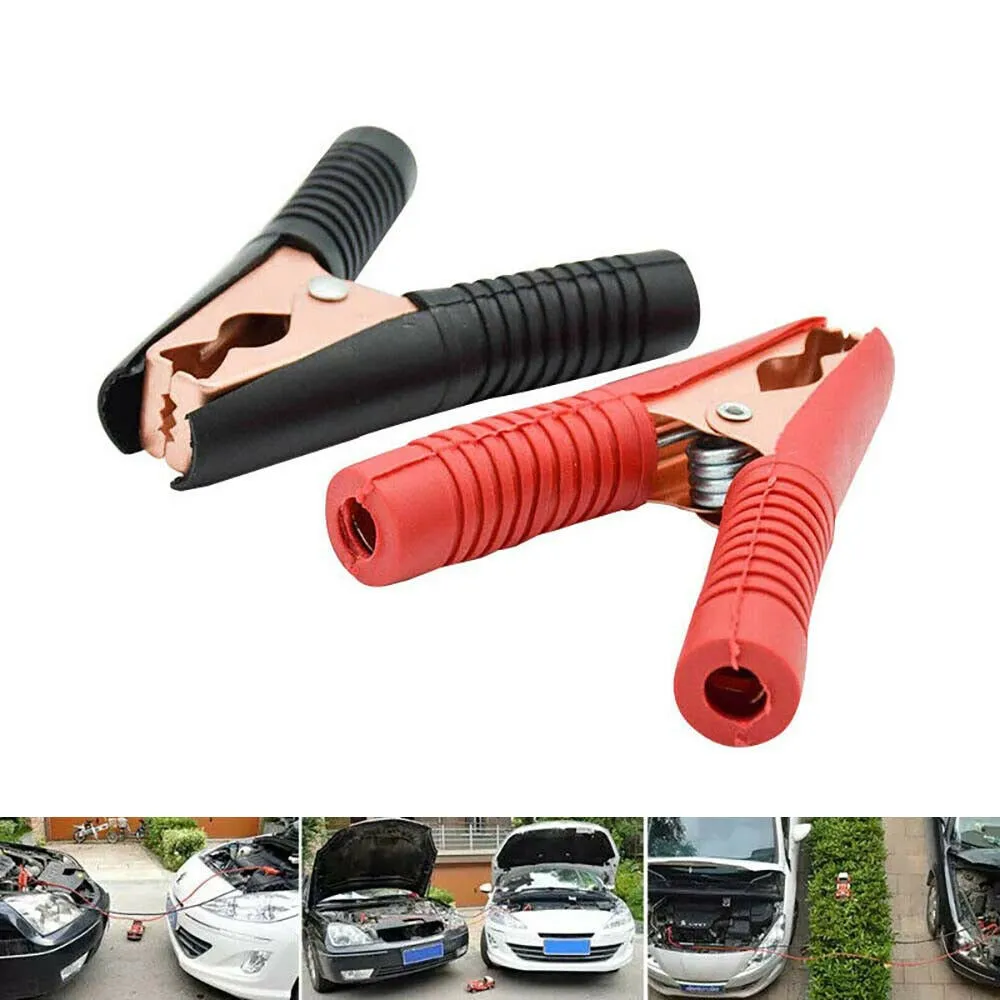 2pcs 100A Copper Crocodile Clips Car Battery Insulated Clip Clamp Connector Terminal Electrical Crocodile Clamp Test Connector
2pcs 100A Copper Crocodile Clips Car Battery Insulated Clip Clamp Connector Terminal Electrical Crocodile Clamp Test Connector