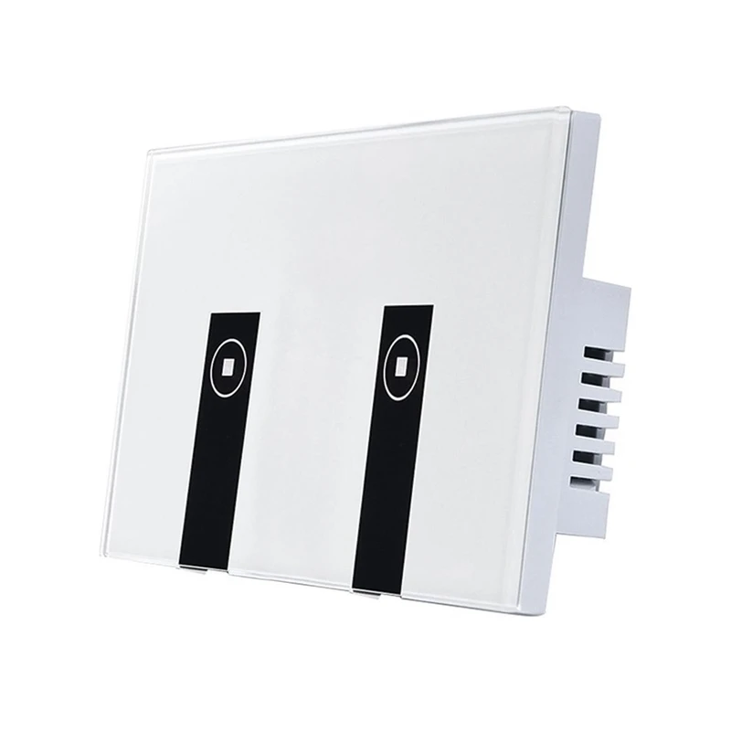 Wifi Smart Light Switch, 2 Switches Touch Wall Plate Alexa Light Switch, In-Wall Wireless On/Off Wall Switch, Timing, Voice App 
Wifi Smart Light Switch, 2 Switches Touch Wall Plate Alexa Light Switch, In-Wall Wireless On/Off Wall Switch, Timing, Voice App
