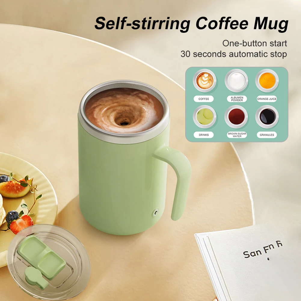Automatic Self Stirring Magnetic Mug Electric USB Rechargeable Smart Mixer Coffee Milk Mixing Cup Water Bottle For Home Office
Automatic Self Stirring Magnetic Mug Electric USB Rechargeable Smart Mixer Coffee Milk Mixing Cup Water Bottle For Home Office